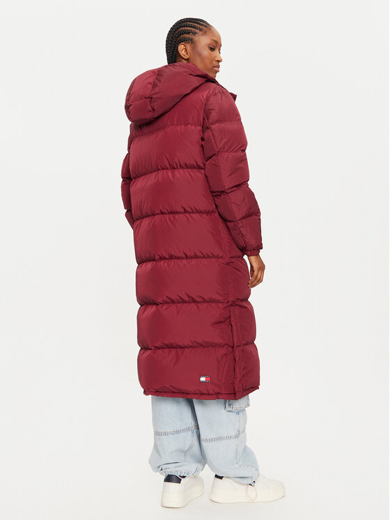 Tommy Jeans Tommy Jeans Pernata jakna Alaska DW0DW18860 Tamnocrvena Regular Fit