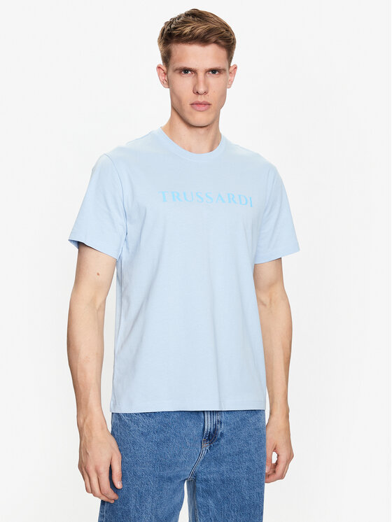 Férfi Póló Trussardi, Méret: L, Kék, 52T00724