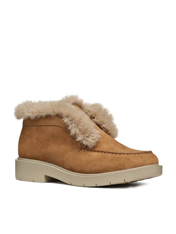 Geox Geox Členková obuv D Spherica Ec1 D36QRD 022BH C6018 Hnedá
