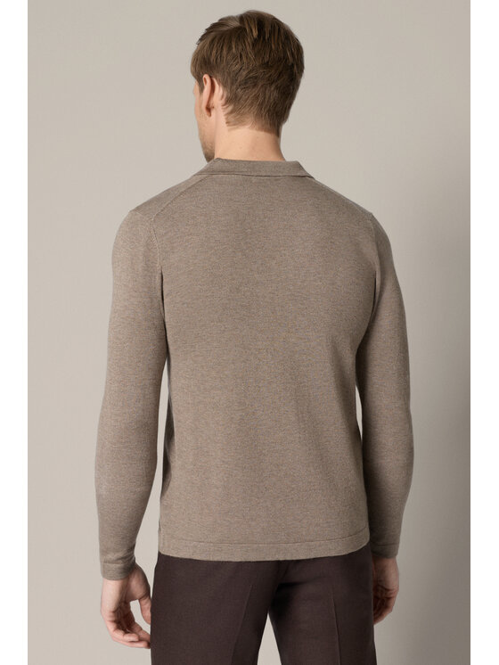 Lancerto Lancerto Polo Patrizio SW073126000003 Beżowy Regular Fit