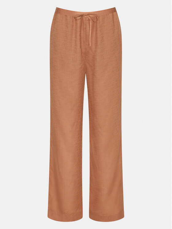 Triumph Triumph Pantalone del pigiama Silky Sensuality 10218287 Marrone Relaxed Fit