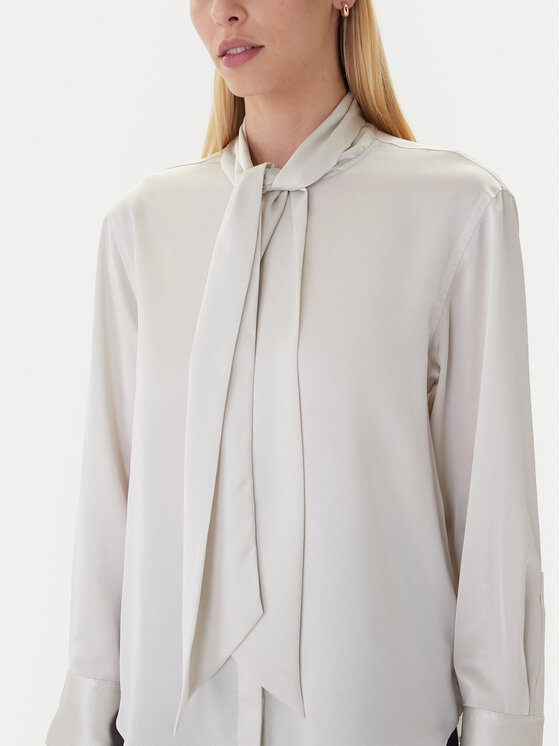 Calvin Klein Calvin Klein Bluse LV044D125G Beige Regular Fit