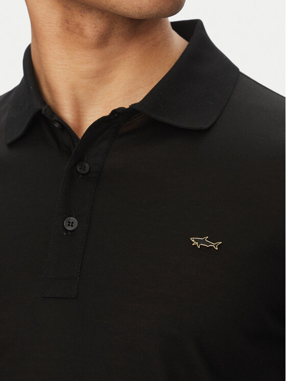 Paul&Shark Paul&Shark Polo 25411232 Czarny Regular Fit
