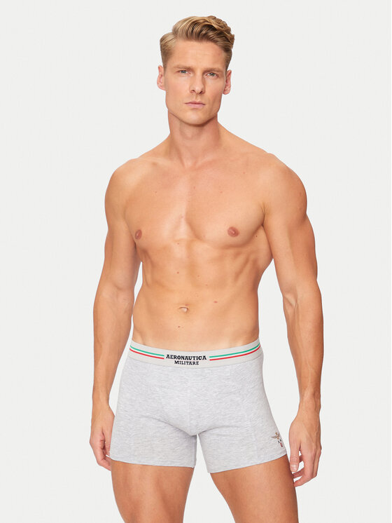 Aeronautica Militare Aeronautica Militare 2 darab boxer AM1UBX002 Szürke