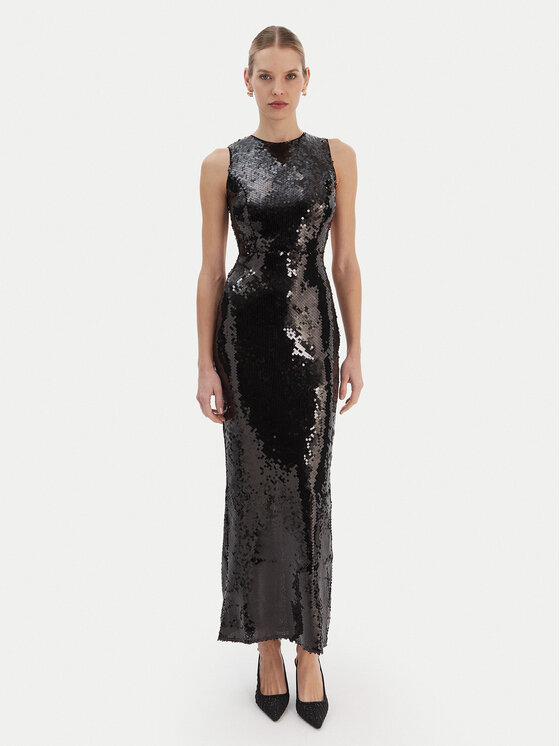 Bardot Bardot Rochie de seară Portia 60159DB Negru Slim Fit