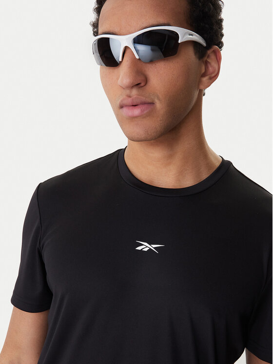 Reebok Reebok T-Shirt RK25602CCM Μαύρο Regular Fit