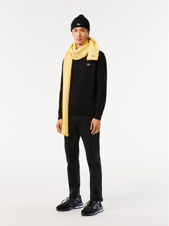 Lacoste Lacoste Sweter AH1985 Czarny Regular Fit