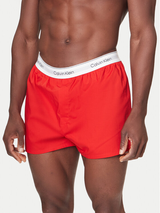 Calvin Klein Underwear Calvin Klein Underwear Set od 3 para bokserica LV00NB4267 Crvena