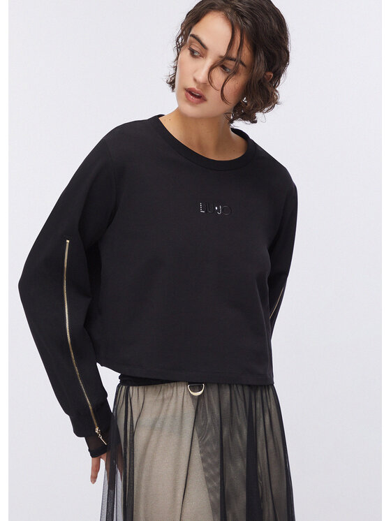 Liu Jo Liu Jo Felpa TA6092FS09022222 Nero Regular Fit