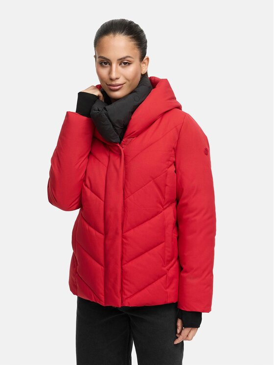 Marikoo Marikoo Kurtka zimowa Nadiraa Czerwony Regular Fit