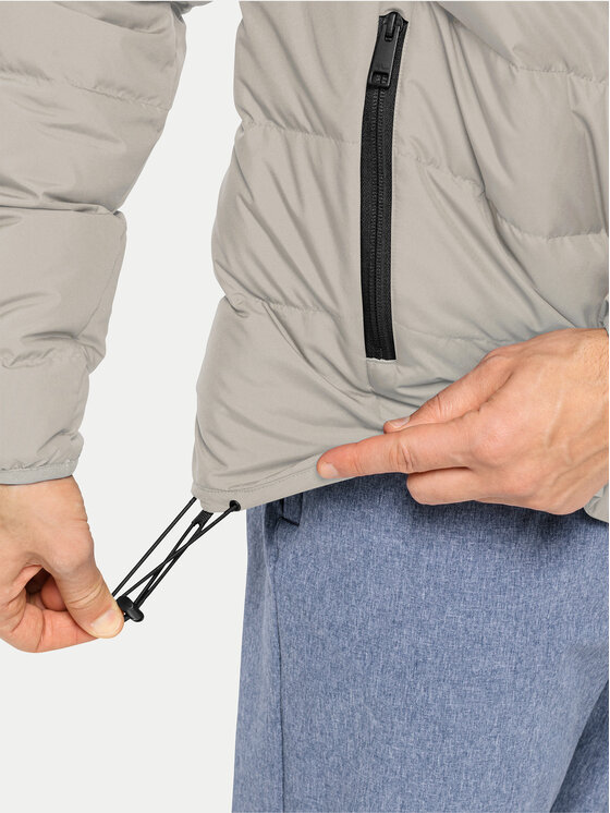 Jack Wolfskin Jack Wolfskin Μπουφάν πουπουλένιο Colonius 1207431 Γκρι Regular Fit