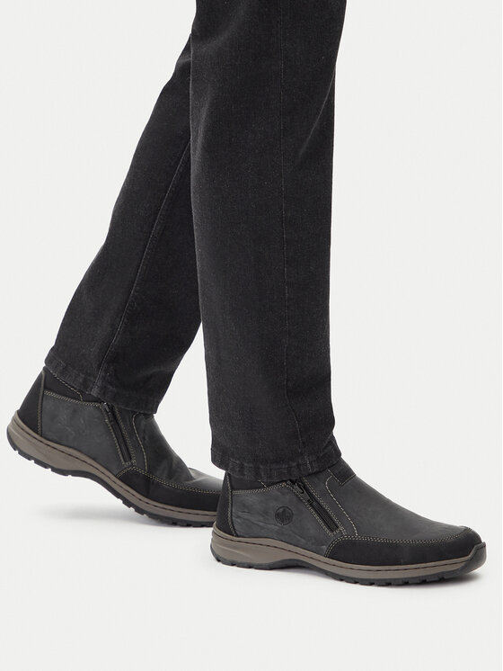 Rieker Botine 03352-45 Negru