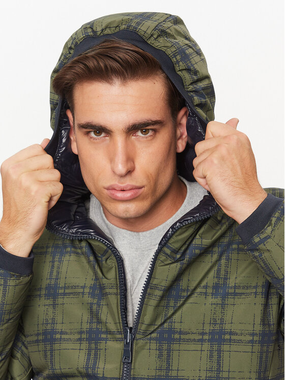 Geox Geox Télikabát Ravex M3629D TC179F 1727 Sötétkék Regular Fit