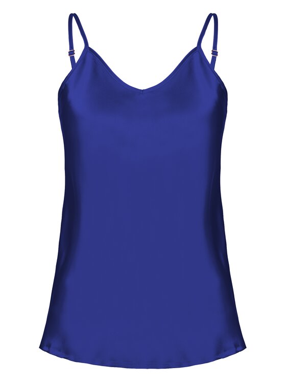 Cat&Cat Cat&Cat Top jedwabny Niebieski Regular Fit