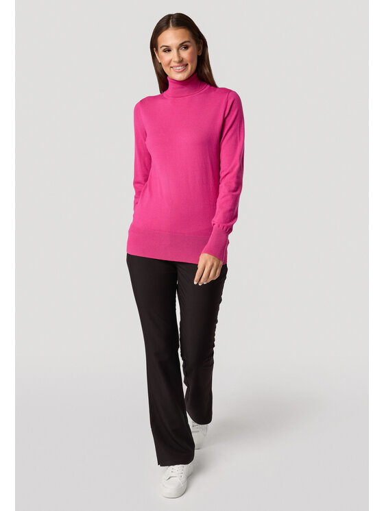 QUIOSQUE QUIOSQUE Svetr QUIOSQUE 6VS001501 Růžová Regular Fit