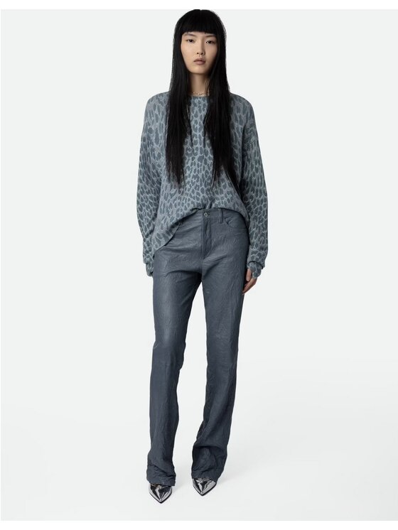 Zadig&Voltaire Zadig&Voltaire Sweter KWSW530NUAG Niebieski Comfortable Fit