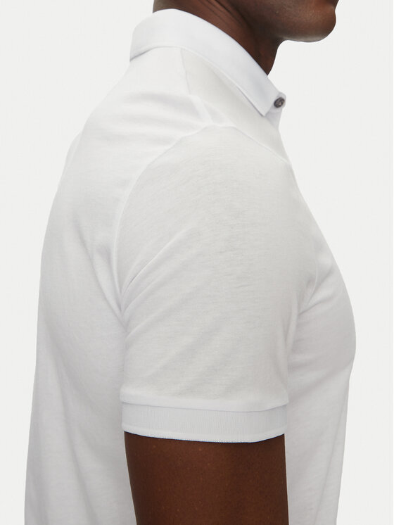 Armani Exchange Armani Exchange Polo 8NZF80 Z8H4Z 1100 Biały Regular Fit
