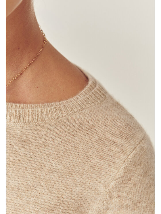 TATUUM Tatuum Sweter LEMON Beżowy Fitted Fit