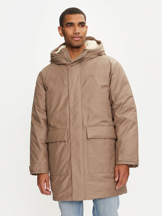 Calvin klein jeans omore fur parka best sale