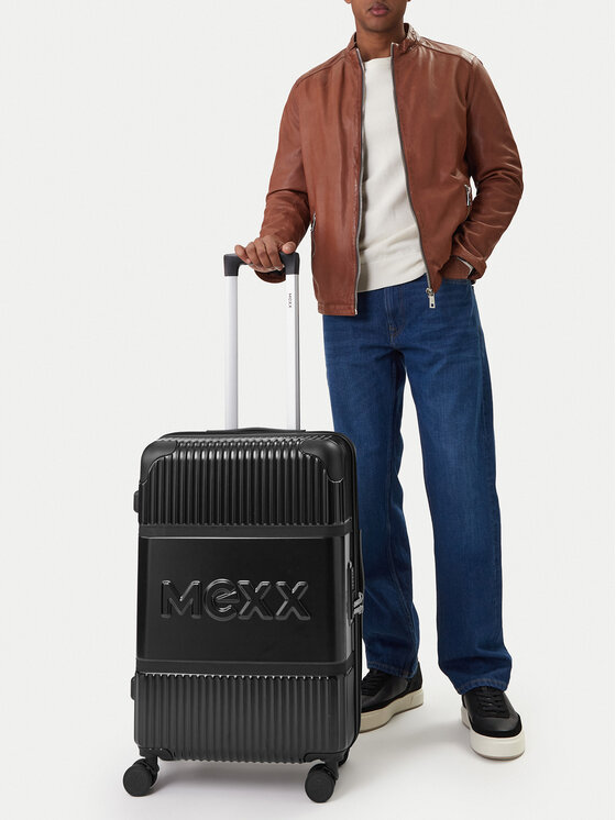 MEXX Valiză medie CEO-MEXX-039-M-BLACK Negru