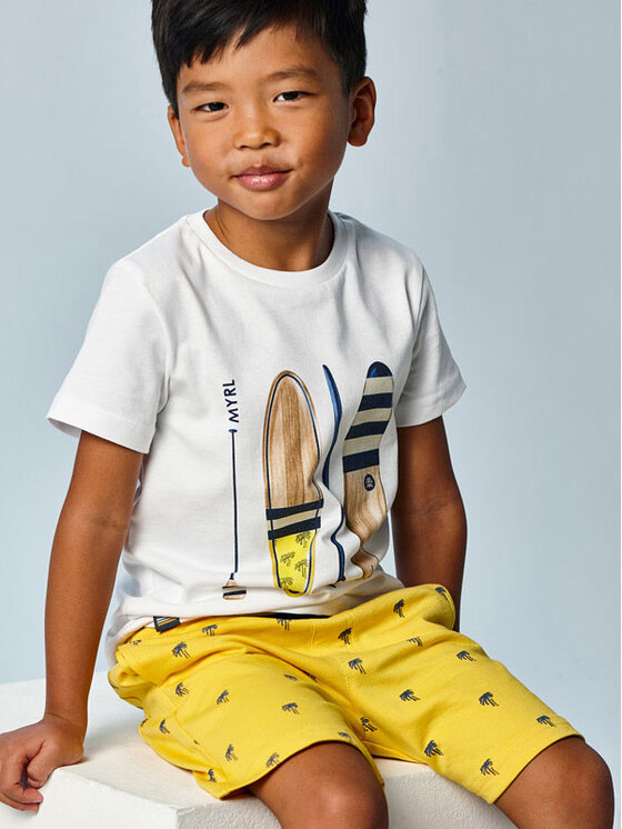 Completo T-shirt e pantaloncini 3638 Multicolore