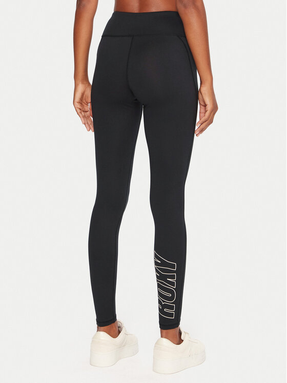 Roxy Roxy Colanți Everyday Flow ERJNP03676 Negru Slim Fit