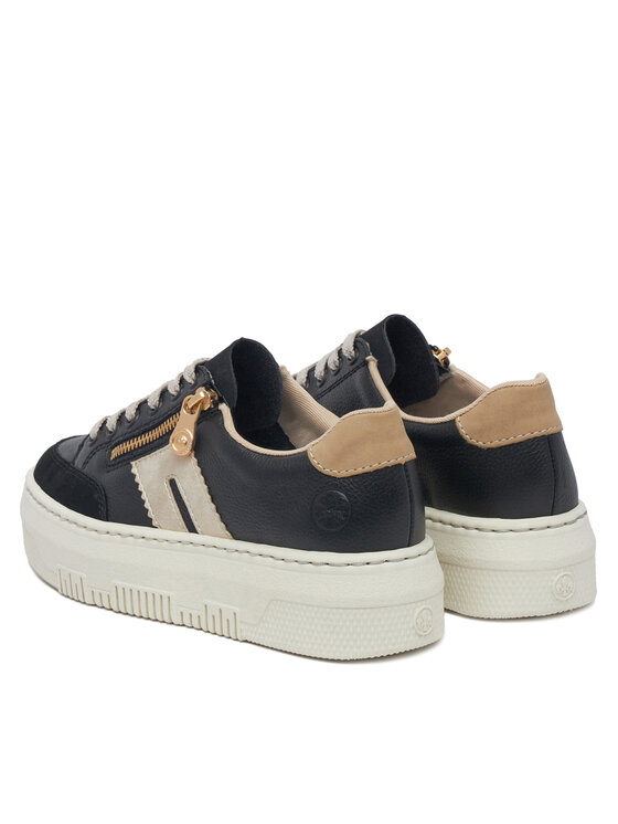 Rieker Rieker Sneakersy M1912-00 Czarny