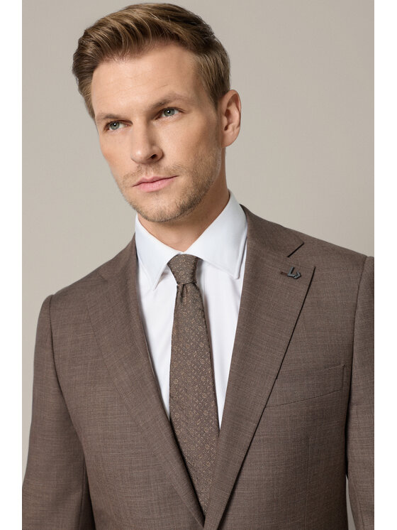 Lancerto Lancerto Garnitur Tomelloso GA073126000022 Brązowy Slim Fit