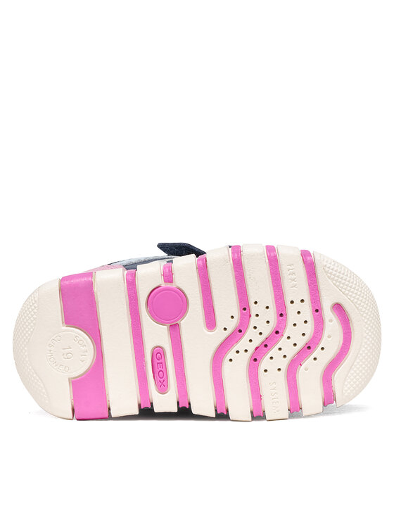 Geox Geox Sneakersy B Iupidoo Girl B3558C 05422 C0965 Tmavomodrá