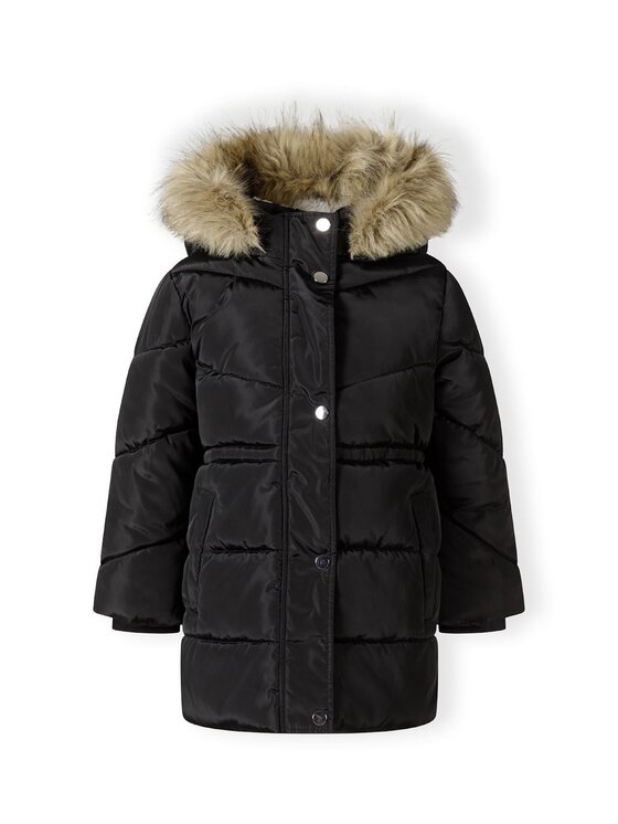 minoti minoti Kurtka zimowa 32COAT197 Czarny Regular Fit
