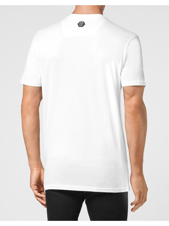 PHILIPP PLEIN PHILIPP PLEIN T-Shirt 3499 Bílá Regular Fit