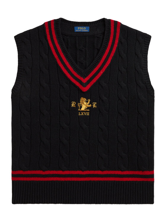 Polo Ralph Lauren Polo Ralph Lauren Пуловер 710B28790001 Черен Regular Fit