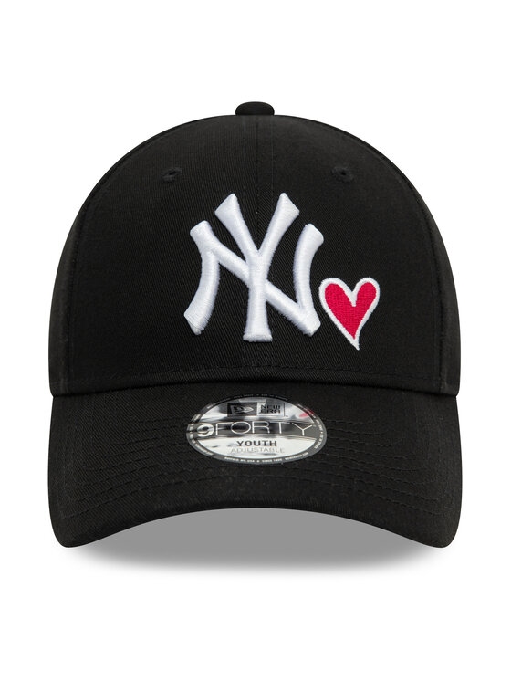 New Era New Era Cepure ar nagu Jr Icon 9FORTY New York Yankees 60565278 Melns