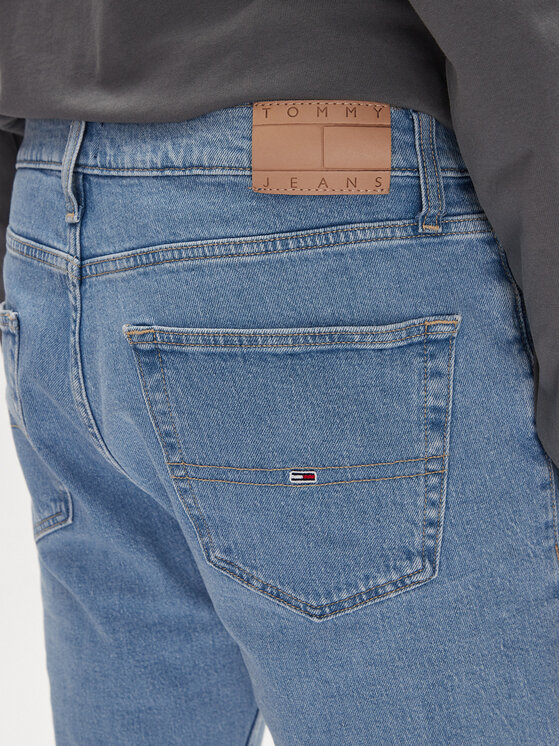 Tommy Jeans Tommy Jeans Kratke traperice Ryan DM0DM21852 Plava Slim Fit