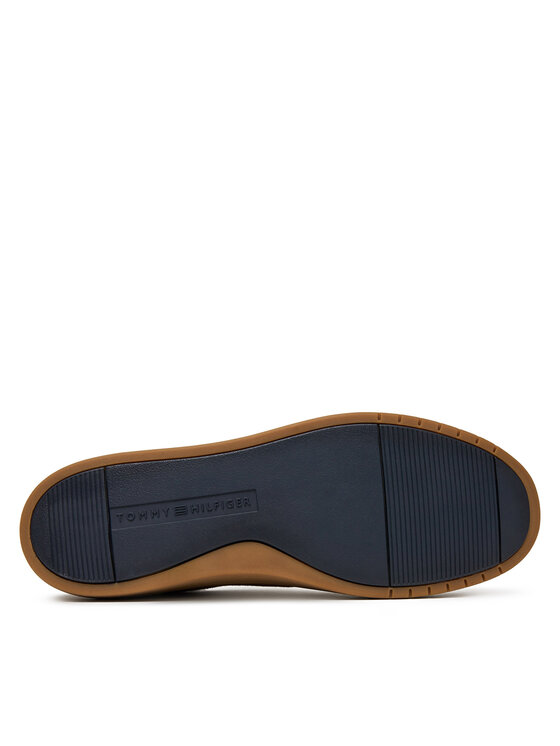 Tommy Hilfiger Tommy Hilfiger Półbuty Modern Light Suede Moc Toe Shoe FM0FM05501 Brązowy