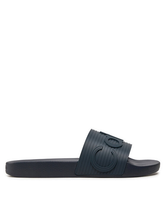 Şlapi Calvin Klein Pool Slide HM0HM01519 Bleumarin