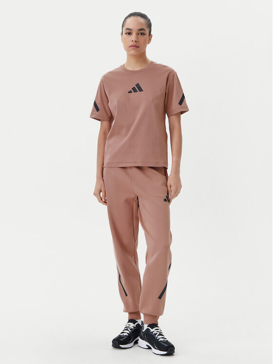 adidas adidas Тишърт Z.N.E. JC9311 Розов Regular Fit