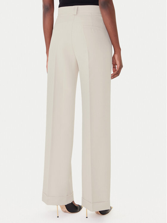 Maryley Maryley Παντελόνι υφασμάτινο 25IB563/43LA Μπεζ Regular Fit