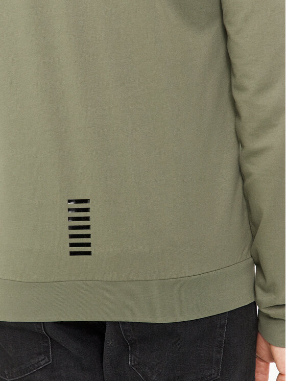 EA7 Emporio Armani EA7 Emporio Armani Džemperis ar kapuci 8NPM03 PJ05Z 1846 Zaļš Regular Fit