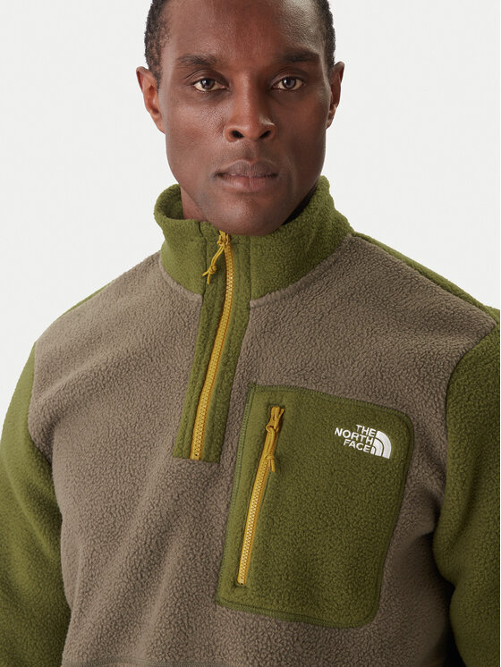 The North Face The North Face Flis Yumiori NF0A883S Kaki Regular Fit