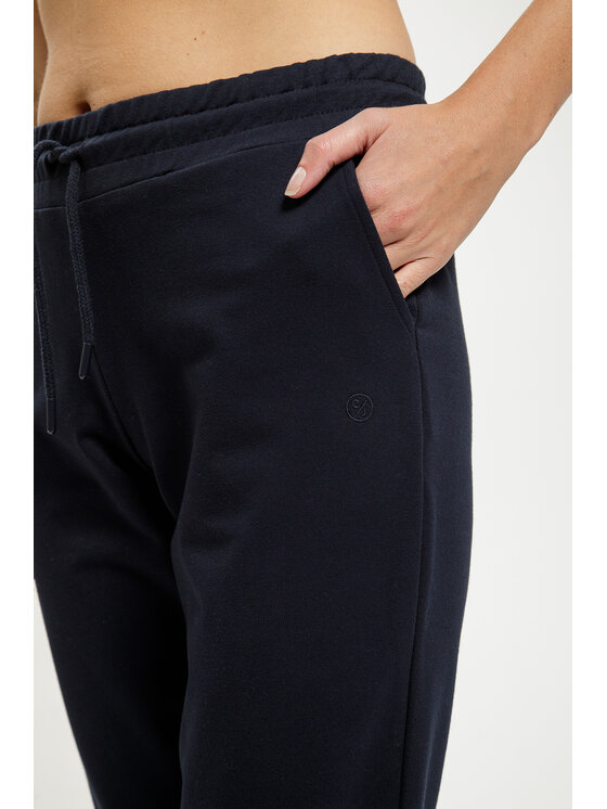 Cross Jeans Cross Jeans Spodnie dresowe 80121-001 Granatowy Regular Fit