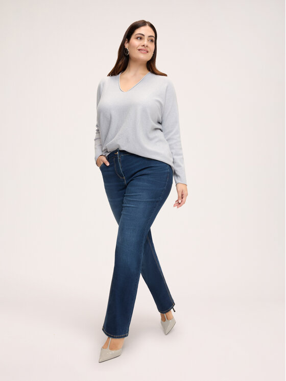 Fiorella Rubino Fiorella Rubino Jeansy P494T005441N024 Niebieski Regular Fit