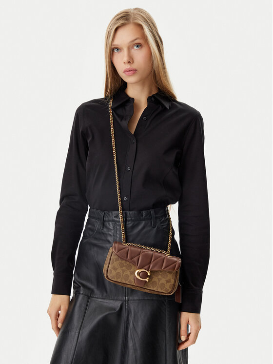 Coach Coach Τσάντα Qlt Sig Tabby Sb 20 CY816 Καφέ