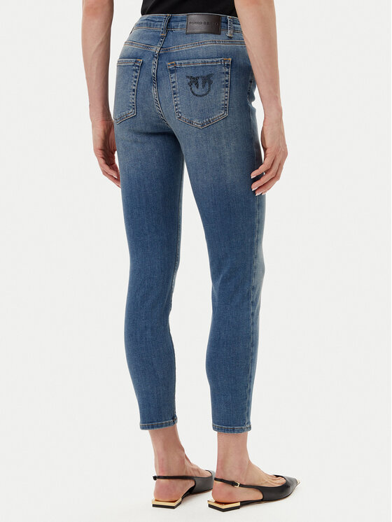 PINKO PINKO Jeansy Jeans donna Pinko 100169 A2DQ Modrá Skinny Fit