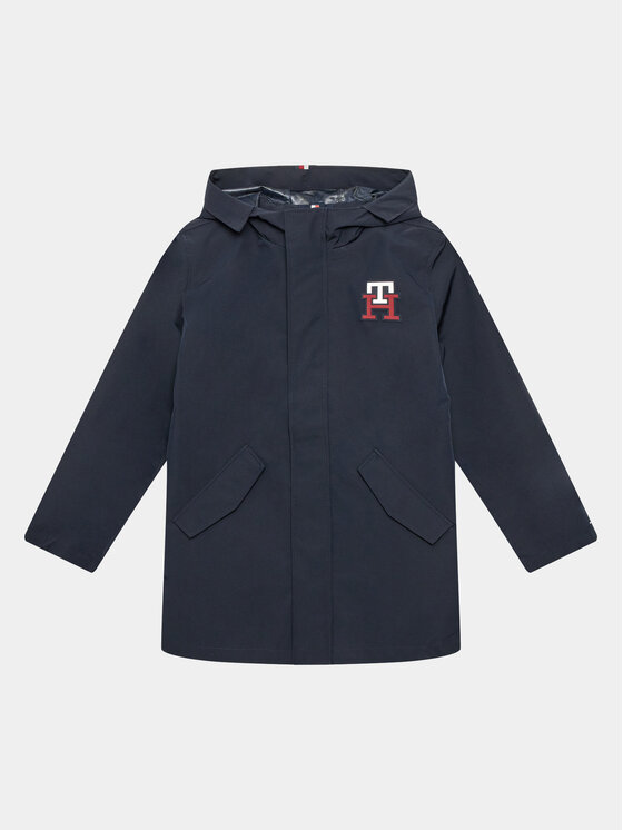 Tommy Hilfiger Tommy Hilfiger Parka KB0KB08224 D Tumši zils Regular Fit