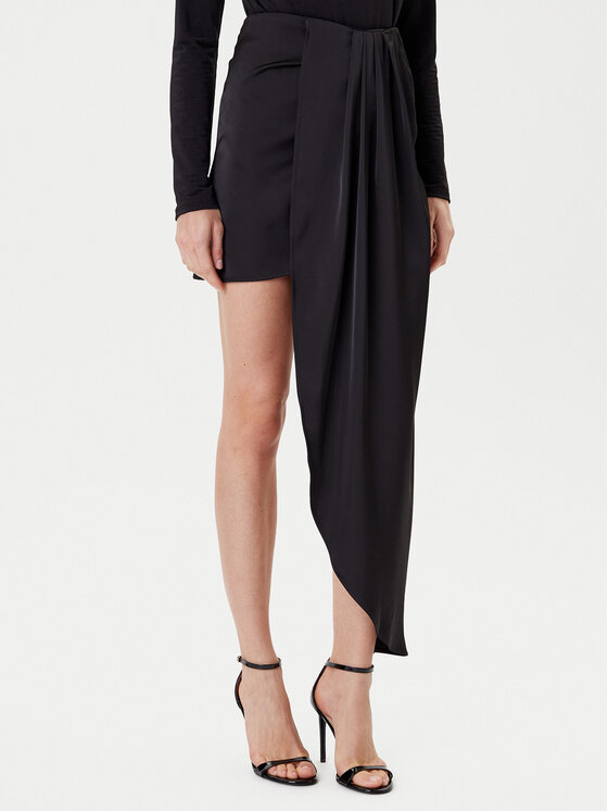 Eleh Minigonna ESS250182 Nero Regular Fit, taglia : M
