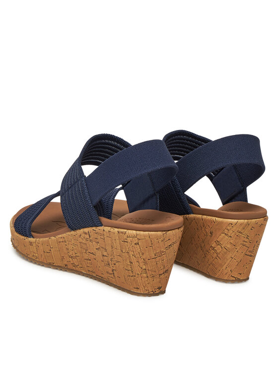 Skechers Skechers Sandali Beverlee-Sheer Luck 119571/NVY Mornarsko modra