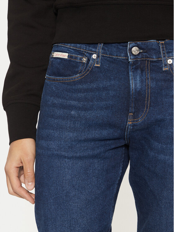 Calvin Klein Jeans Calvin Klein Jeans Дънки J30J327007 Тъмносин Slim Fit