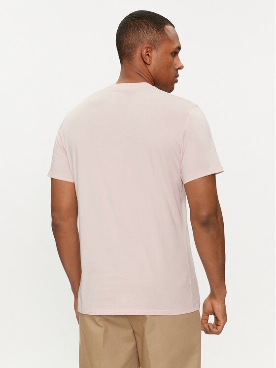 Guess Guess Tričko M2BP47 K7HD0 Ružová Slim Fit