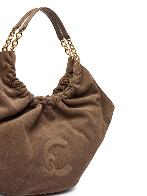 Coccinelle Coccinelle Torebka V5G Coccinellesmash Suede Bim E1 V5G 11 02 01 Beżowy ciemny